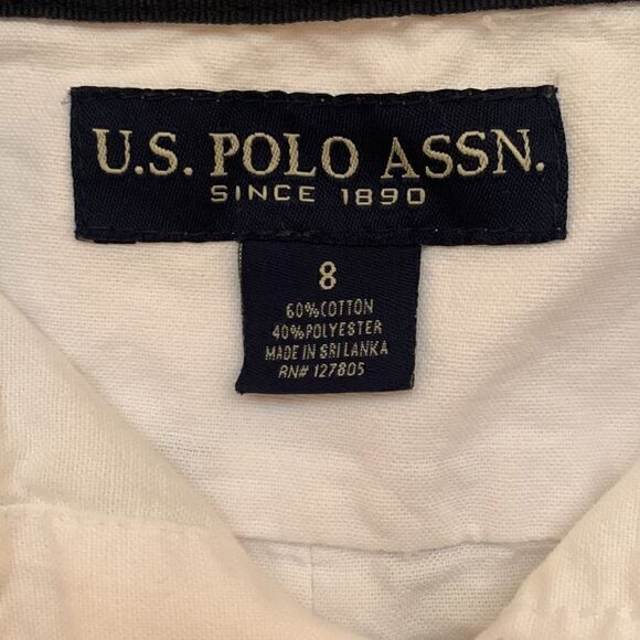 US Polo Assn. Boys Shirt w/ Embroidered Logo Pony Size 8 - Picture 9 of 12